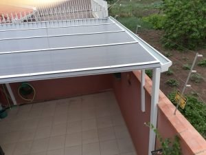 Policarbonato alveolar fume + 5512