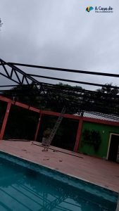 Estrutura Preta - A Casa do Policarbonato